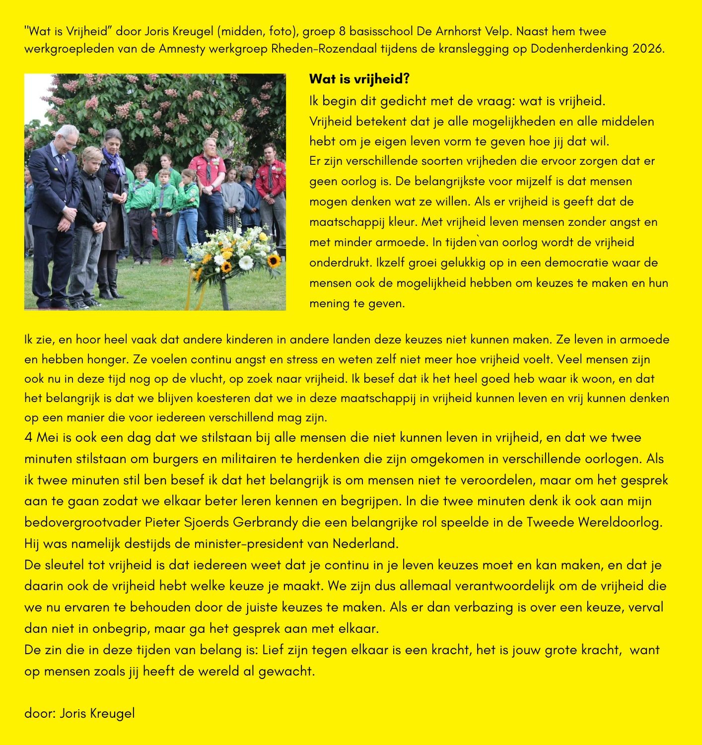Verhaal Joris 4mei2026